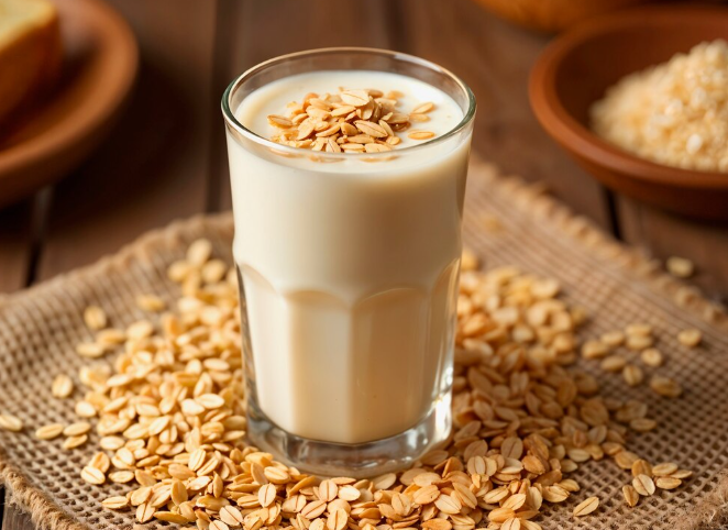 Non Dairy Oat Milk latte